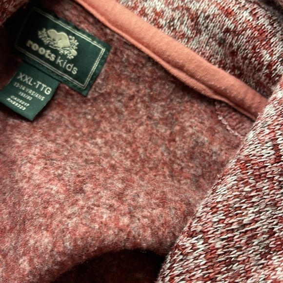 Roots kids size youth XXL 13-14 years zip sweater - Picture 6 of 7